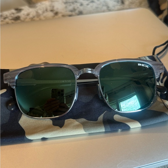 BEX Sunglasses Roger in sold out color Forest/Silver polarized - Picture 4 of 4